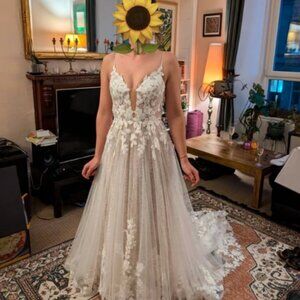 Madi Lane Jenica Boho Wedding Gown